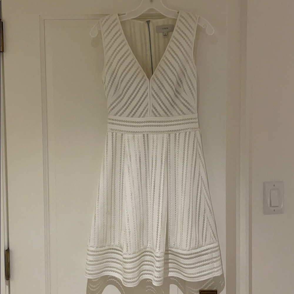 White J. Crew dress